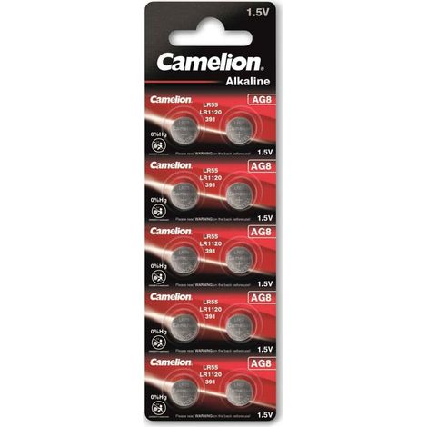 CAMELION Knopfzelle AG8, 10 St. (1/3)