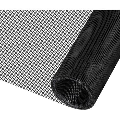Zanzariera per finestre 120x300 cm – Rete in fibra di vetro resistente ai raggi UV – Schermo anti-insetti per finestre e porte – Confezione da 1