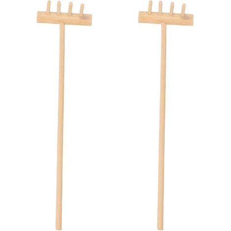 2 Stück Zen-Gartenrechen