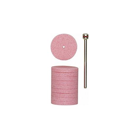 10 DISCHI ABRASIVI CORINDONE Minitrapano MINI TRAPANO DREMEL FLESSIBILE