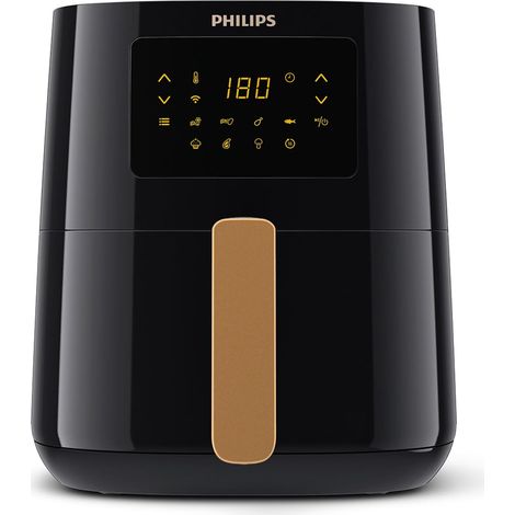 ‎PHILIPS Friggitrice ad Aria Airfryer Serie 5000 L, 4.1 L (0.8 Kg), Airfryer 13 in 1, Connesso al WiFi, 90% di Grassi in meno con Tecnologia Rapid Air, app HomeID (HD9255/80)