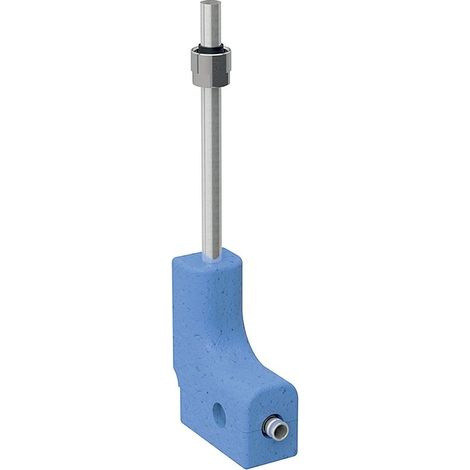 Geberit Mepla Metallrohr-Anschlussbogen 90 Grad mit Dämmbox, Anschlussverschraubung für Eurokonus, Messing/Kupfer, L1 100cm (1/5)