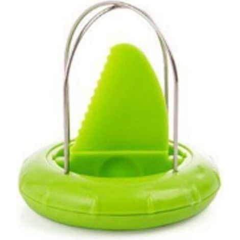 Sbucciate tutta la frutta e la verdura morbida in modo facile e veloce. Affetta kiwi, cucchiaio per mango e Kimi, utensile da cucina verde kiwi. (1/4)