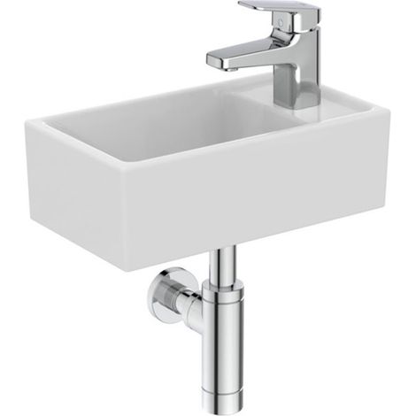 Ideal Standard I.Life S Vessel Washbasin 370mm Wide Right Hand - 1 Hap Hole