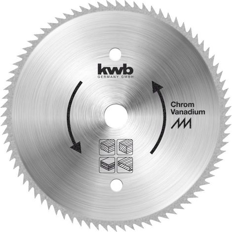 KWB Kreissägeblatt für Handkreissägen ø 210 mm - 587811