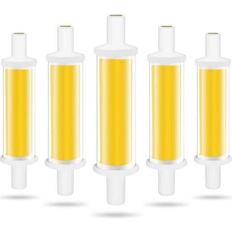 R7S LED Bulb 78mm, 4.2W R7S LED Bulbs 50W Equivalent Halogen Lamp, Cool White Light 6000K 600LM COB R7S LED Tube, Non-Dimmable, 360° Beam Angle, Flicker Free (1/4)