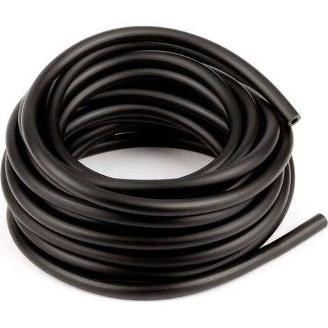 Durite Noire Ø Intérieur 5mm X 6 Mètres Souple Ø Extérieur 8.7mm