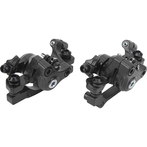1 Ersatzset für Mountainbike-Scheibenbremszüge aus Aluminiumlegierung, schwarz. (1/5)