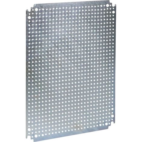 [NEUWERTIG] B-Ware Schneider Electric Nsymf43 Mikroperf Montageplatte Platte Schaltschrank Zubehör