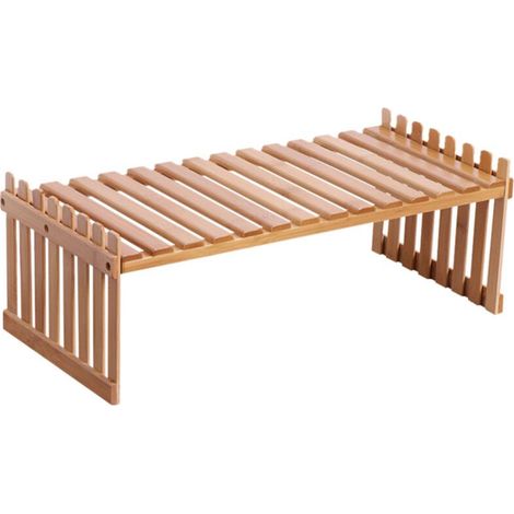 Étagère en bambou pour plantes – Support pots de fleurs – Auto-assemblage – Pour balcon, salon, chambre, placard (1/5)