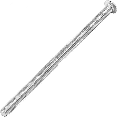 Vis à tête bouton en acier inoxydable, boulons à six pans creux de type M4 / 4 mm, dimensions : M4 x 75 mm. Votre paquet (1/5)