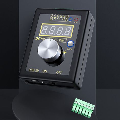 SG002 Hochpräziser tragbarer Signalgenerator, 0-24 mA analoge Spannungs- und Stromquelle zur Fehlersuche (1/5)