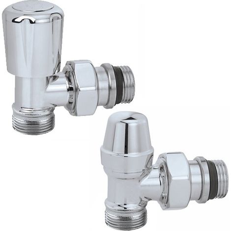 Paire de robinets thermostatiques de radiateur Caleffi 338040  1/2" M