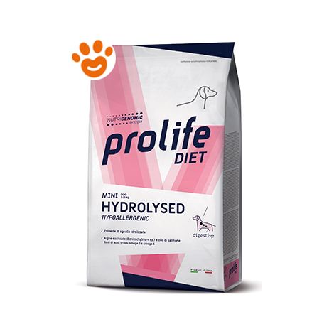 Prolife Dog Veterinary Mini Hydrolysed Hypoallergenic - Prolife Dog Veterinary Mini Hydrolysed Hypoallergenic - Sacco Da 5 Kg