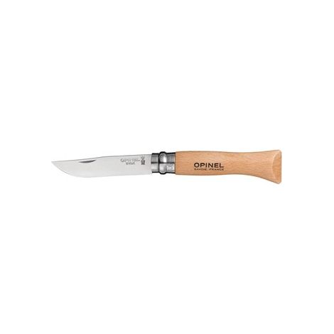 OPINEL Messer Nr. 6 INOX Klinge mit Sicherheitsring - 123060
