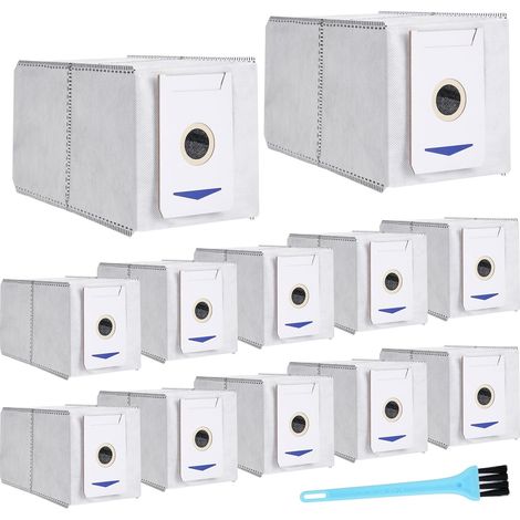 12 Stück Staubbeutel Zubehör für Ecovacs Deebot T30 Omni/ T30 Pro Omni Saugroboter, 3L Großer Kapazität Ersatzteile Staubsaugerbeutel (1/5)