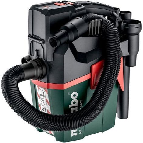 Metabo – Aspirateur sans fil 18V 602028850 – Débit d'air 2100 l/min – Dépression 120 hPa – Volume réservoir 6 l – Usage professionnel (1/10)