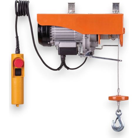 Paranco elettrico per balconi carico max 400 kg con cavo 18 metri (1/2)