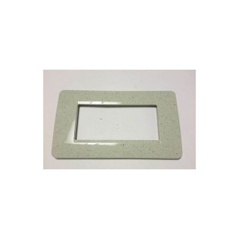 Placca 4P Acquamarina Matix (Bticino Cod. Am4804Sq)