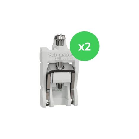 Schneider - Odace 2025 - LOT de 2 Sachets de 20 griffes courtes - Bou00eetes 30/40 mm - Ru00e9f : S989690 x 2 (1/5)
