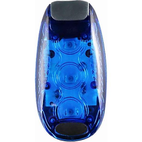 Lampe LED multifonctions pour vélo en extérieur, pour une course en toute sécurité - bleue (1/3)