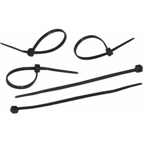 Colliers de serrage plastique 292 x 3,6 mm (Lot de 100)