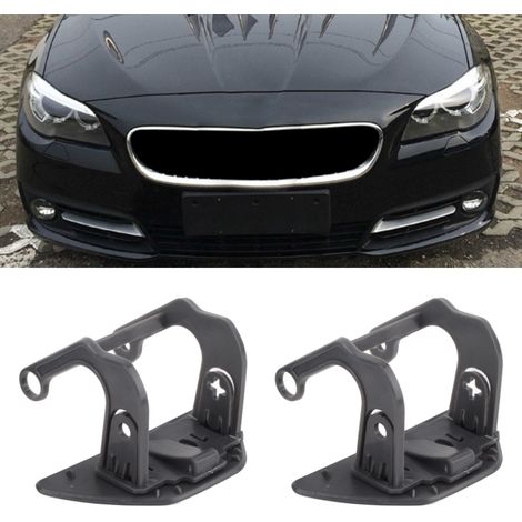 Embouts de gicleurs de lave-phares de pare-chocs avant pour BMW Série 5 F10 F18 2013-2016 51117332684 51117332683 (une paire) (GZ.R028 XR/L) (1/5)