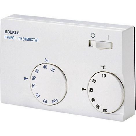 Termostato Eberle 119 7901 91 100 per montaggio a vista interno