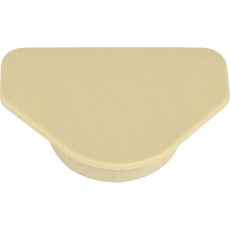 Scharniertopf Abdeckkappe mit Abdeckfläche ø 35 mm, Kunststoff beige