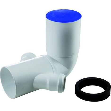 CURVA WC PROLUNGATA AD INNESTO IN PP CON 2 ATTACCHI ORIENTABILI SERIE ED TECH ø90/40/40   WAVIN ITALIA S.P.A.
