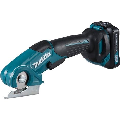 Makita – Cisaille électroportative 10,8V – Capacité de coupe 6 mm – Avec batterie 2,0Ah et chargeur – CP100DSA1J