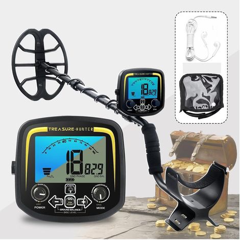 Détecteur de métaux pour adultes Détecteur de métaux souterrains GX850, haute sensibilité, professionnel, étanche, détecteur d'or for chasseur de trésors Étanche professionnelle améliorée de plus gran