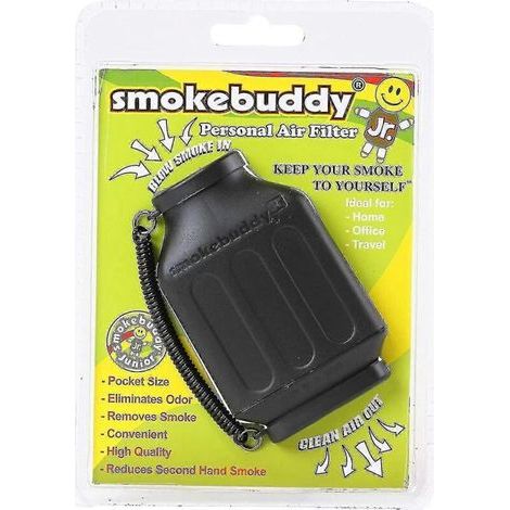 Smokebuddy Luftreiniger. Filter gegen Passivrauch. Filterpapier. Unverzichtbares Zubehör für unterwegs.