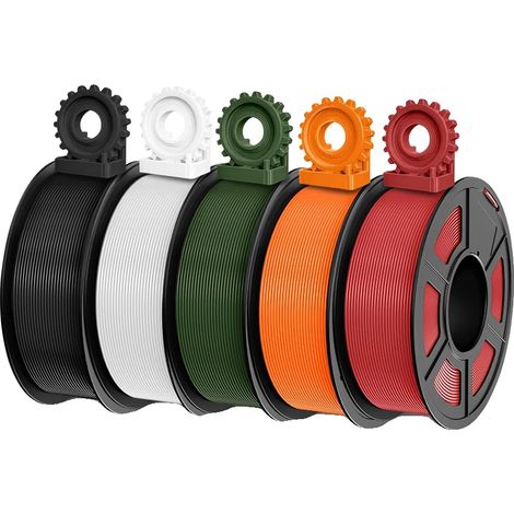 Filamento para impresora 3D, PETG, alta durabilidad, PETG Blend-3, 5 rollos (1/2)