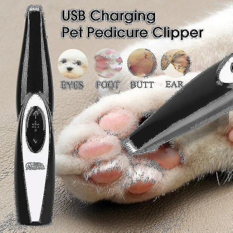 Professionelle Hundehaarschneidemaschine, Beinhaarschere, USB-wiederaufladbarer Trimmer für Gesäß-, Ohr- und Augenhaare.