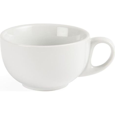 Tasses à cappuccino blanches 200ml (Lot de 12) - Ref CB469 - Olympia (1/4)