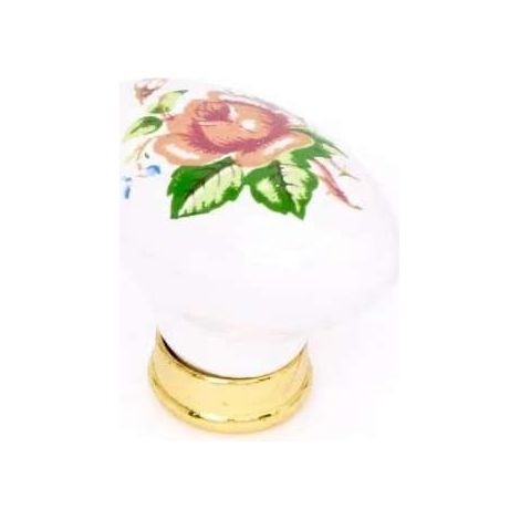 Pomolo Oro Decorato Mm47X26 Pz.2 (1/2)