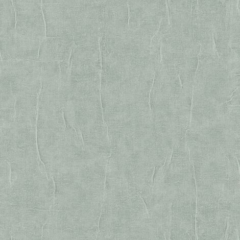 Carta da parati a tinta unita Profhome RE521085-DI Carta da parati TNT goffrata a caldo leggermente strutturata con aspetto tessile opaca turchese menta turchese-pastello 5,33 m2