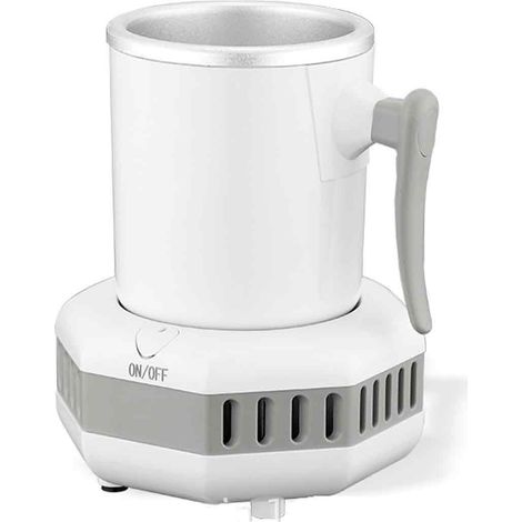 1 Tasse réfrigérante, refroidissement rapide 2-10°C, aluminium, 450ml, maison bureau (1/5)