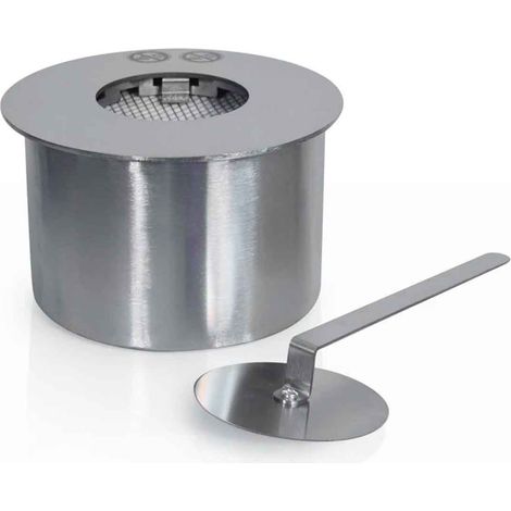Bioethanol-Brenner für Kamin 2 L, aus Edelstahl ü20 cm