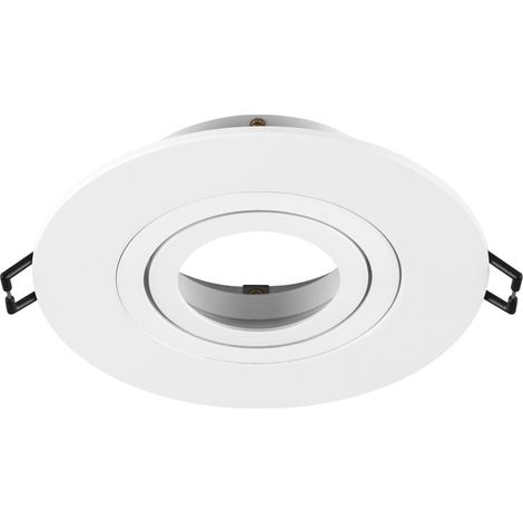 Collerette spot encastré int NEW TRIA® 75 XL rond orientable blanc - SLV - 1007630 (1/3)