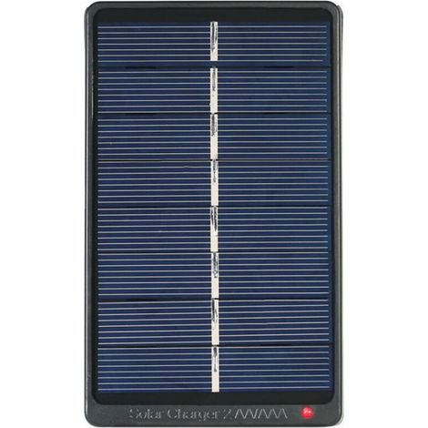 Chargeur Solaire - Pour Piles Rechargeables AA AAA - Panneau 1 W 4 V - Dimensions 115 X 68 X 26 Mm - 1 Piece (1/5)