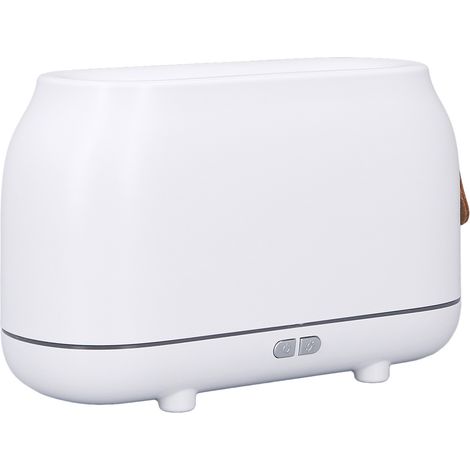180-ml-Luftbefeuchter mit Flammenlicht, USB-Anschluss, Weiß, geeignet für Schlafzimmer und Büro (1/5)