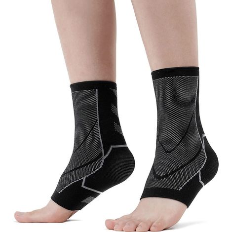 attelle Cheville Sport, 1 Paire (l) Maintient Cheville, Soutien Du Tendinite Tendon Achille Et Fasciite Plantaire, Soulage La Douleur, Idal Pour E (1/5)