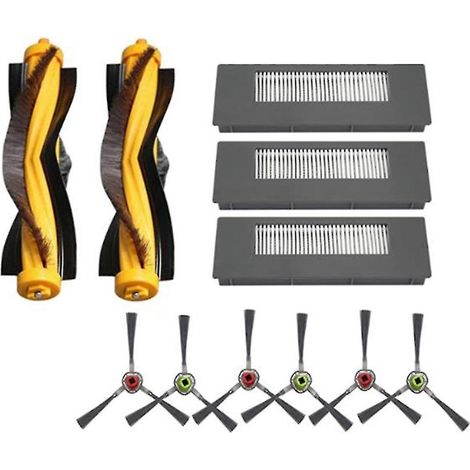 Brosse latérale de rechange pour filtre d'aspirateur Ecovacs Deebot 900 (1/4)