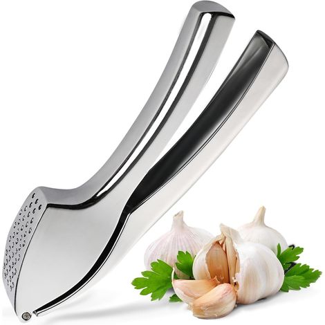 Presse ail en alliage de zinc – à cuisine écraseur d'ail multifonction efficace sans peau (1/5)