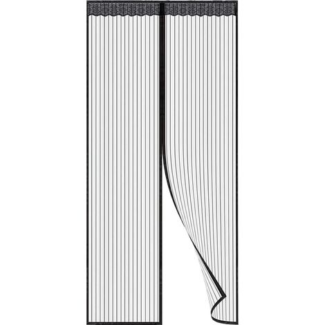 Zanzariera magnetica, tenda antizanzare per porta, tenda antizanzare magnetica per porta, zanzariera per porta senza foratura, zanzariera, zanzariera per porta, zanzariera magnetica per porta (nera)