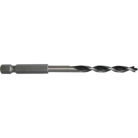 FORET BOIS 3 POINTES QUEUE HEXAGONALE DIAM 4 MM