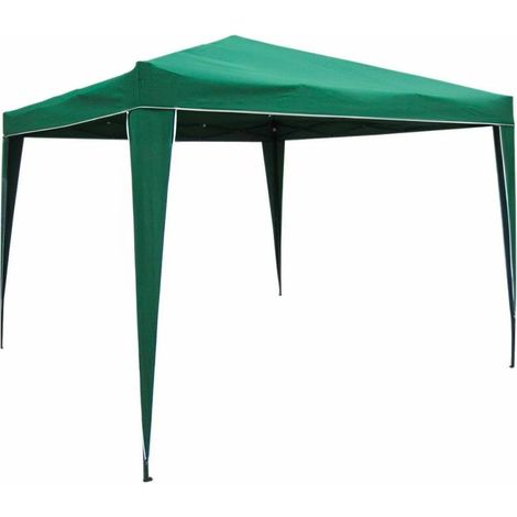 Gazebo 3x3 M Resistente Con Struttura Tubolare In Acciaio E Telo Anti-Uv