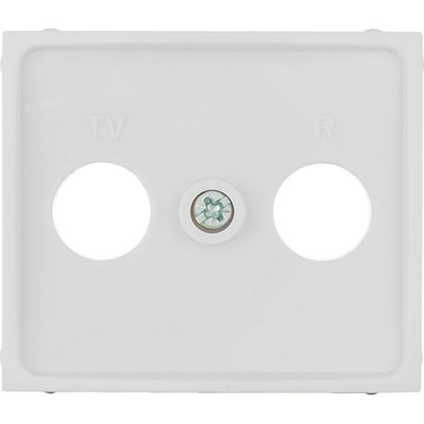Tapa para Toma de Señal TV/R Color Blanco Serie Europa Solera ERP47TLV (1/2)